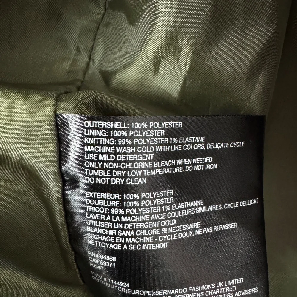 Bernardo mens olive